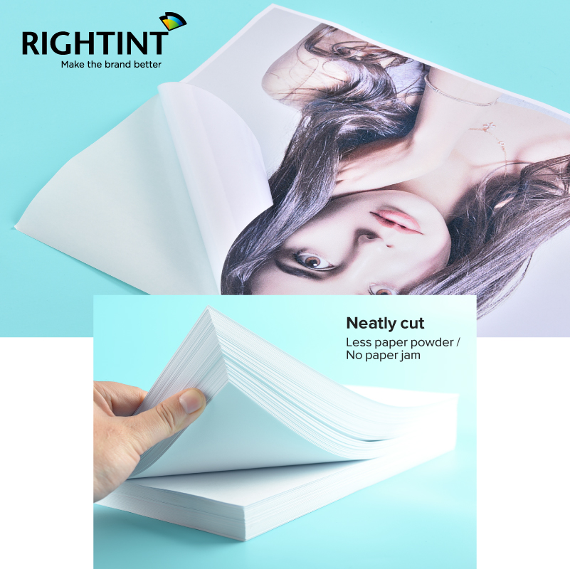 Glossy White A4 Self Adhesive Photo Paper for Inkjet Printer